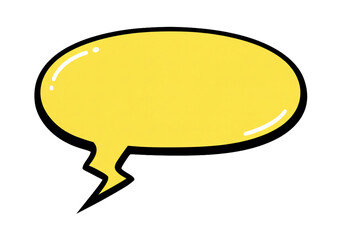 Speech bubble icon for comic book. Call cloud cartoon vector illustration. Cartoon word bubble for comic book. transparent background, png.
