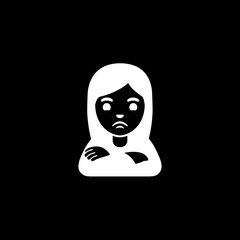 Crossed Arms Icon female
