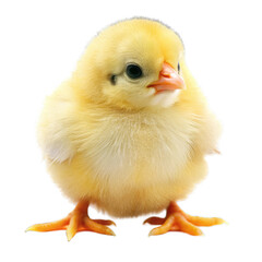 Obraz premium baby chicken isolated on white