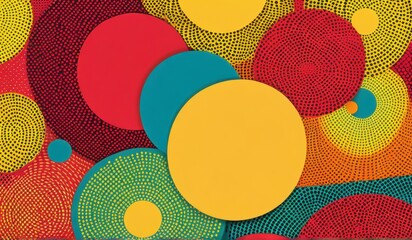 A mesmerizing pattern of glowing, circular dots arranged