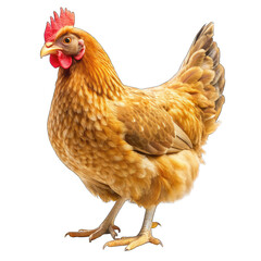 Fototapeta premium chicken isolated on white