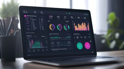 Dynamic Business Dashboard with Performance Metrics