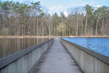 Naklejka premium Lac in bokrijk