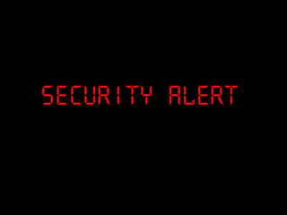 Security alert