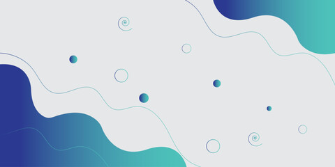 Abstract Colorful Modern blue gradient abstract with geometric background.