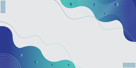 Obraz premium Abstract Colorful Modern blue gradient abstract with geometric background.