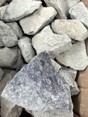 Textured stones in a natural setting for artistic exploration
