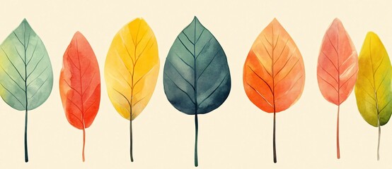 Obraz premium leaves isolated on white
