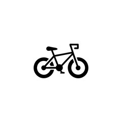 Fototapeta premium Mountain Bike icon on transparent background 