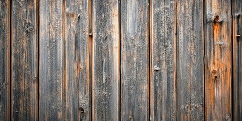 Obraz premium Old light rustic dark grunge wooden timber wall or floor or table texture - wood background banner 
