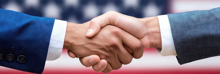 american politics concept with patriotic design