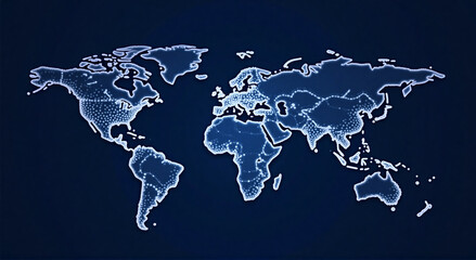 Fototapeta premium blue world, map, world, earth, globe, europe, asia, global, america, planet, continent, atlas, travel, illustration, countries, world map, vector, australia, geography, usa, business, continents, map