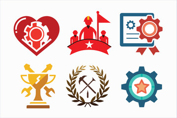  Celebration and Achievement icon related to International Labor Day.