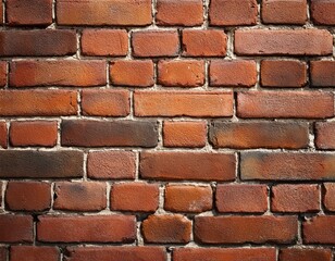 Obraz premium Naturgetreue Darstellung einer Backsteinwand mit Textur