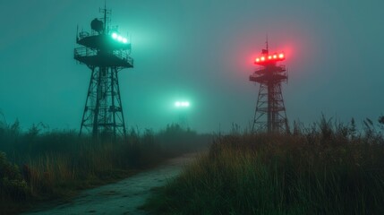 Vibrant Radar Communication Systems at Dusk