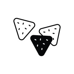 Nachos  vector icon