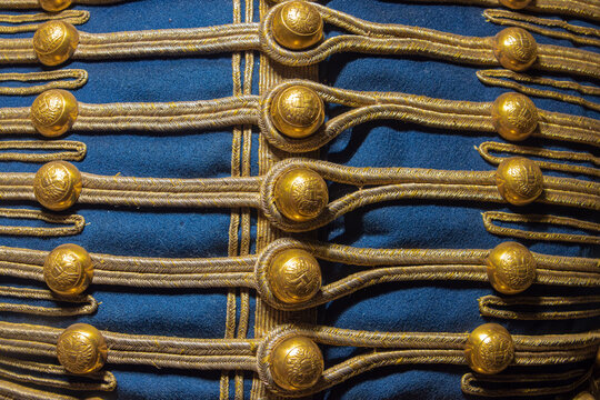 A part of Austrian Hussar Staff Officers uniform - Dolman from 19th century