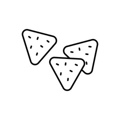 Nachos  vector icon