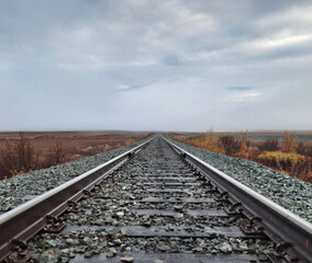 railway in the countryside