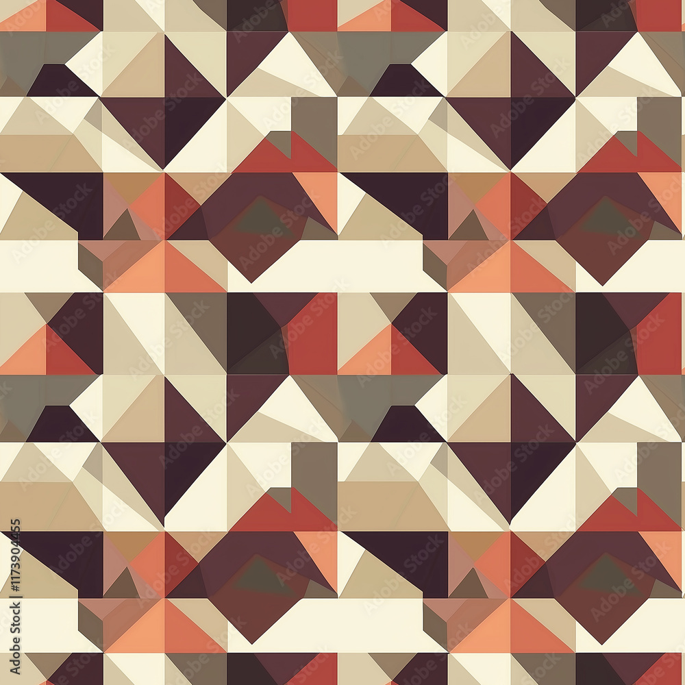 Poster clean scandinavian geometrics seamless pattern design modern interior textiles minimalist aesthetic 