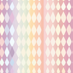 Fototapeta premium Clean scandinavian geometrics seamless pattern design colorful drops modern textile minimalist aesthetic artistic background