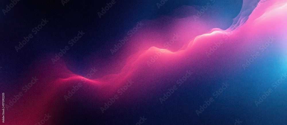 Poster abstract vibrant gradient background with deep blue pink glowing surreal texture dynamic design