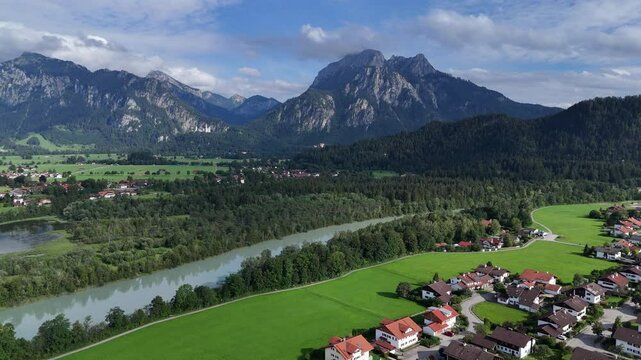 F&uuml;ssen in Germany Allg&auml;u