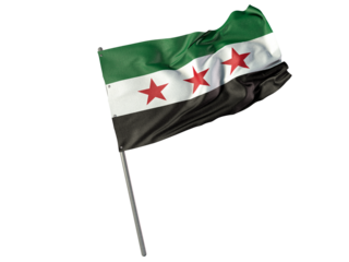 Syria Flag, Flag of the Syrian Revolution - New Syrian Flag