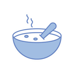 Soup vector icon