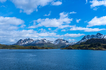 Svolvær Mountain Coast, Lofoten Islands, Norway