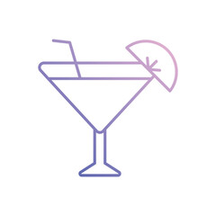 Cocktail vector icon
