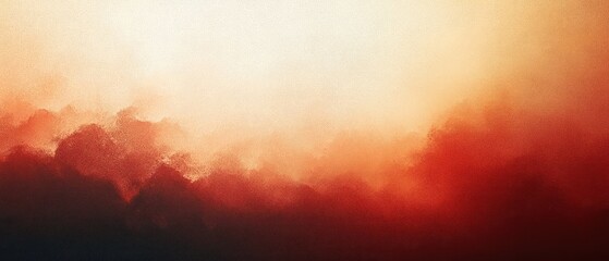 Fototapeta premium Warm Earthy Tones Gradient Background Abstract Expressionism Soft Glowing Texture Smooth Banner Poster Design