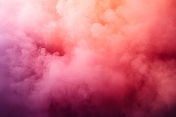 Obraz premium Vibrant cloud of colorful smoke fills the atmosphere during an artistic outdoor event