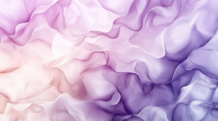 Obraz premium Delicate Soft Watercolor Wallpaper in Lilac Tones for Serenity