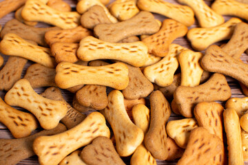 bone shaped dog food. A variety of flavorful treats to reward mans best friend