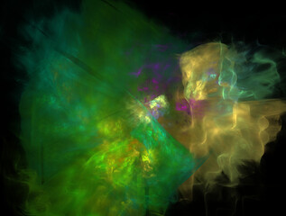 Imaginatory fractal abstract background Image