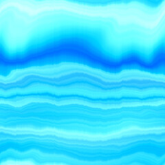 Modern summer striped blur wash seamless pattern background for trendy beach wear and coastal living designs. Repeatable alcohol ink bleed effect in blue white indigo colors