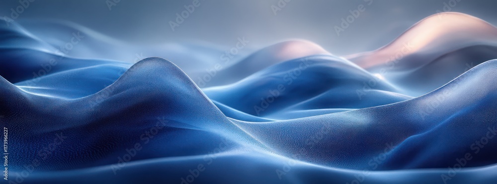 Aufkleber grayscale abstract noise texture design with soft gradients and smooth curves for banner cover wallp