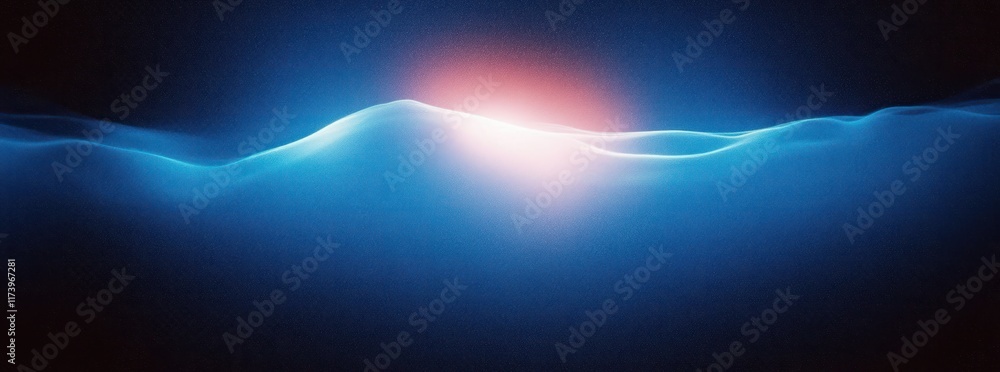 Poster blue gradient background soft light abstract texture design