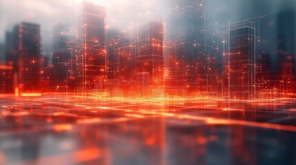 Detailed Urban Planning Blueprint with Modern City Layout and Zoning for Residential Commercial Industrial Development