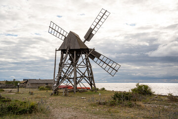 Scheuermühle von Jordhamn. Schweden Öland