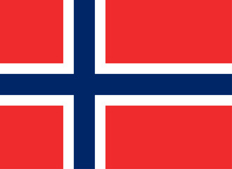 Fototapeta premium Norway flag