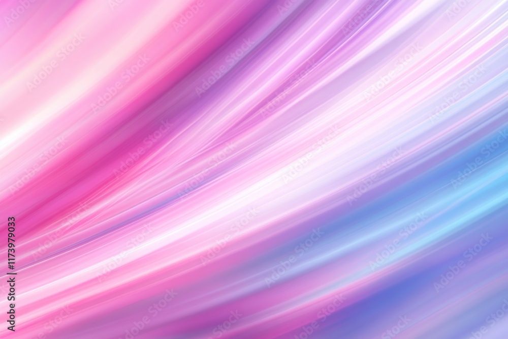 Poster soft pastel waves blend harmoniously creating a serene abstract background for various artistic proj