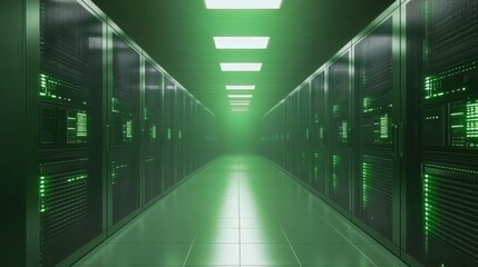Sustainable Data Center with Eco-Friendly Lighting