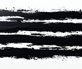 Abstract Brush Stroke Grunge Borders and Edges Design