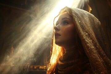 The angel&rsquo;s annunciation to mary