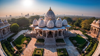 Obraz premium stunning temple India, sunny day