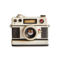 vintage polaroid camera on a white background