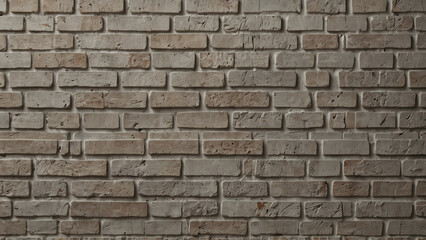 Fototapeta premium Beige brick wall with natural texture in seamless pattern