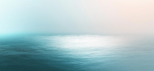 Obraz premium Teal Silver Gradient Background Smooth Abstract Modern Ambient Design